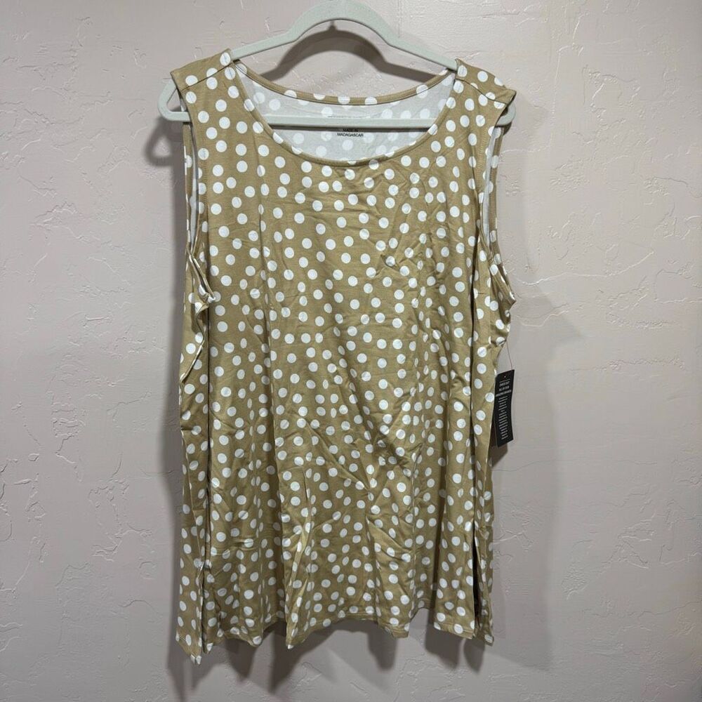 New Stretch Knit Sleeveless Swing Tunic By Jessica London